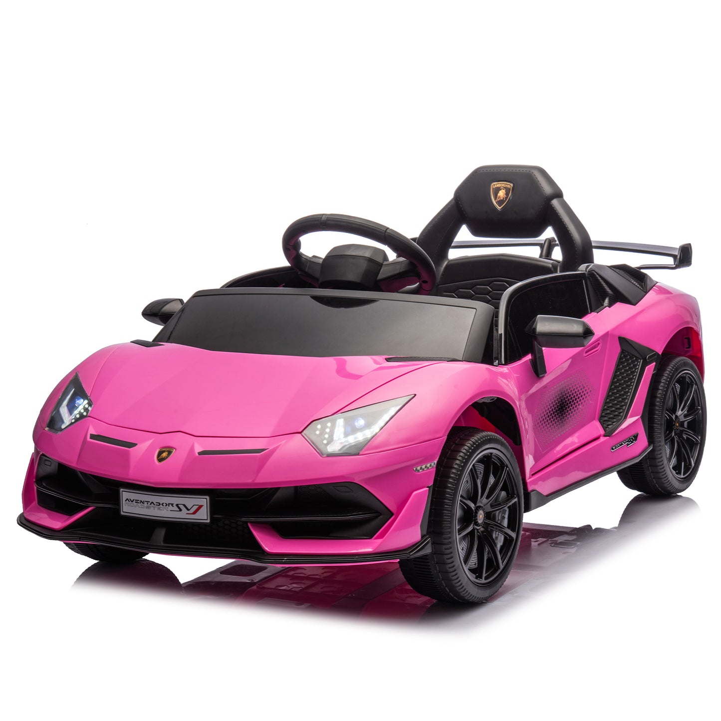 Lamborghini Aventador Kids Ride-On Car with Remote Control and Fun Features