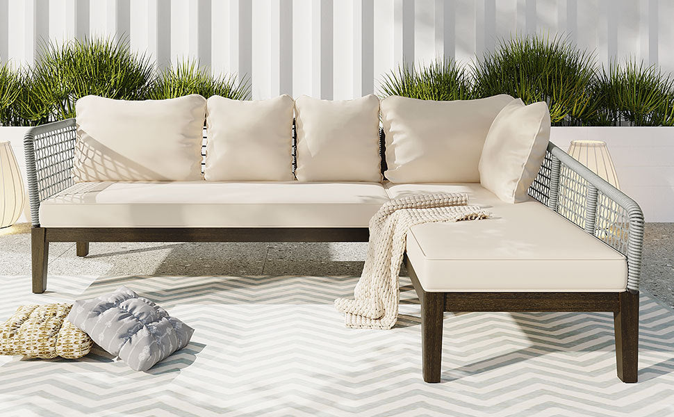 Cozy Cove Outdoor Sofa Set