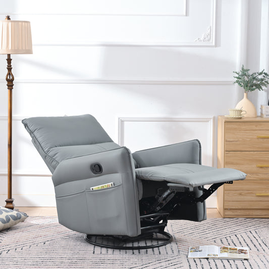 Cozy Swivel Rocker Chair