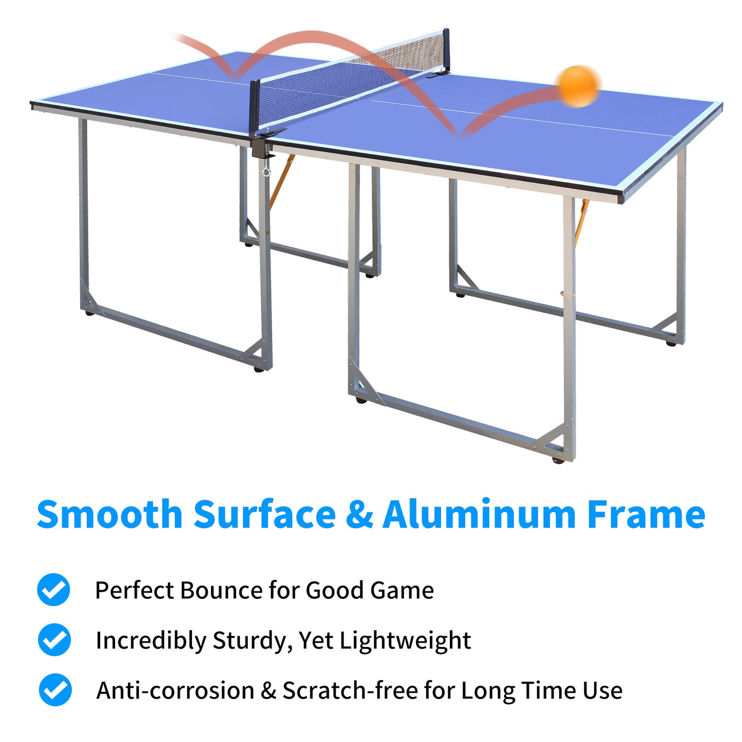 Portable Table Tennis Set - Fun for Indoors & Outdoors!