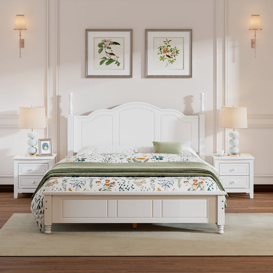 Charming Queen Bedroom Set with Nightstands