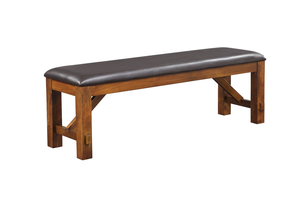 Espresso & Walnut Apollo Bench