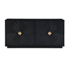 Sleek Storage Sideboard with Wooden Handles
