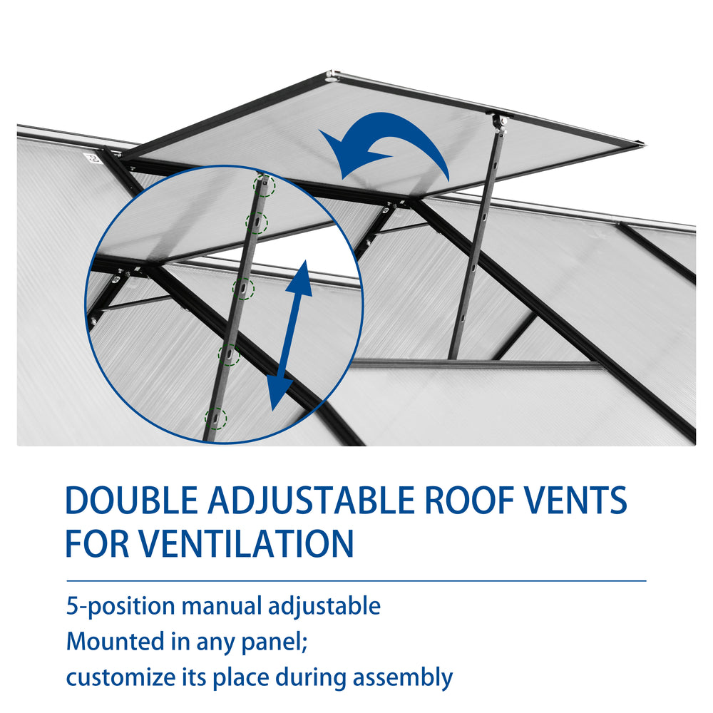 Ultimate Outdoor Greenhouse - Heavy Duty Walk-In for All Seasons