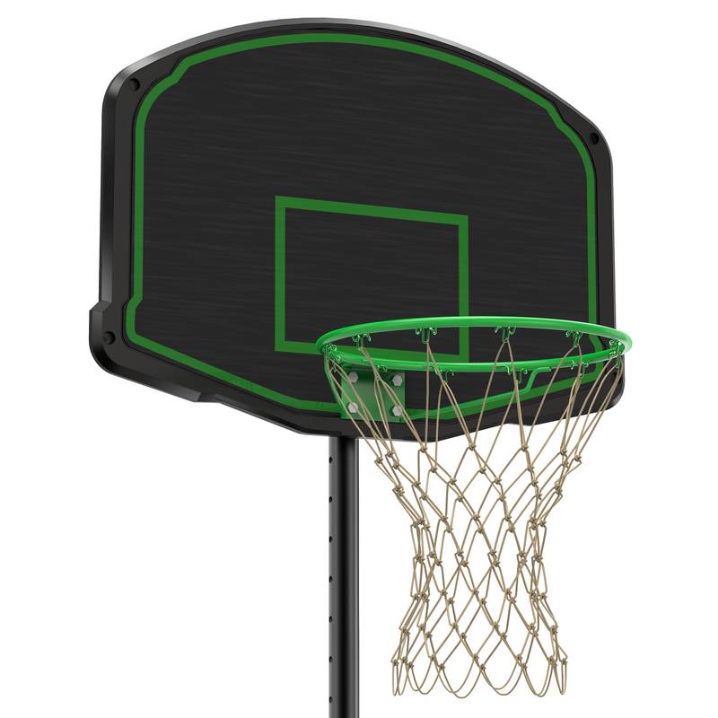 Adjustable Basketball Hoop with Wheels - Perfect for Kids and Youth!