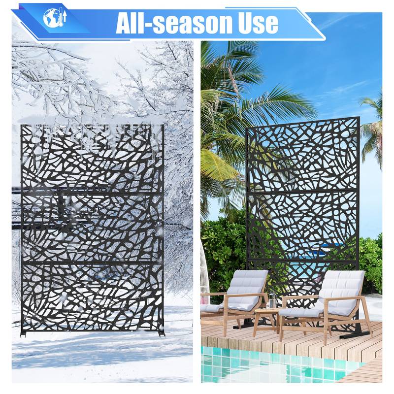 Chic Privacy Screens for Indoor and Outdoor Bliss