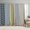 Ikat Print Blackout Patio Curtain Panel