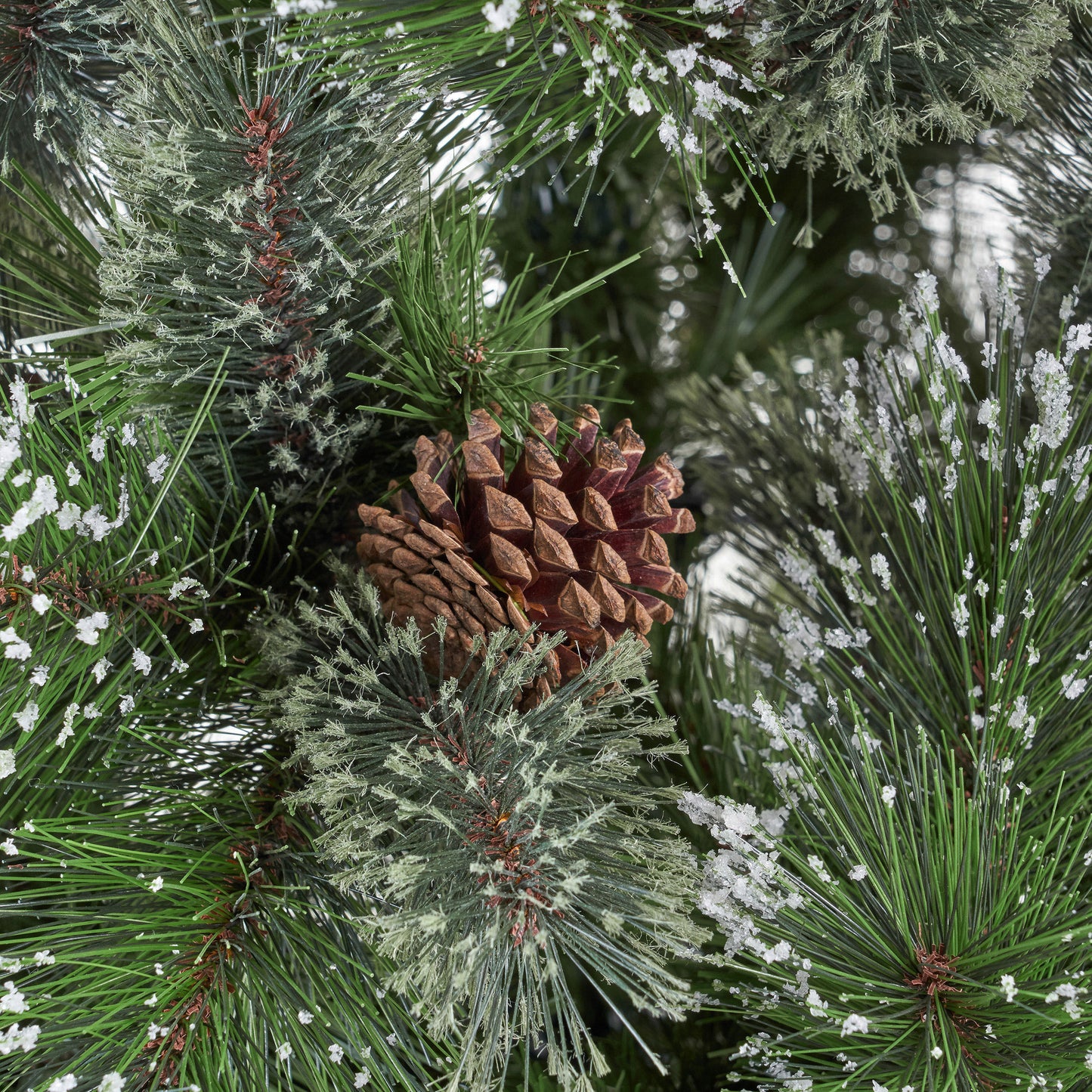 Cozy Cashmere Pine Tree with Pine Cones