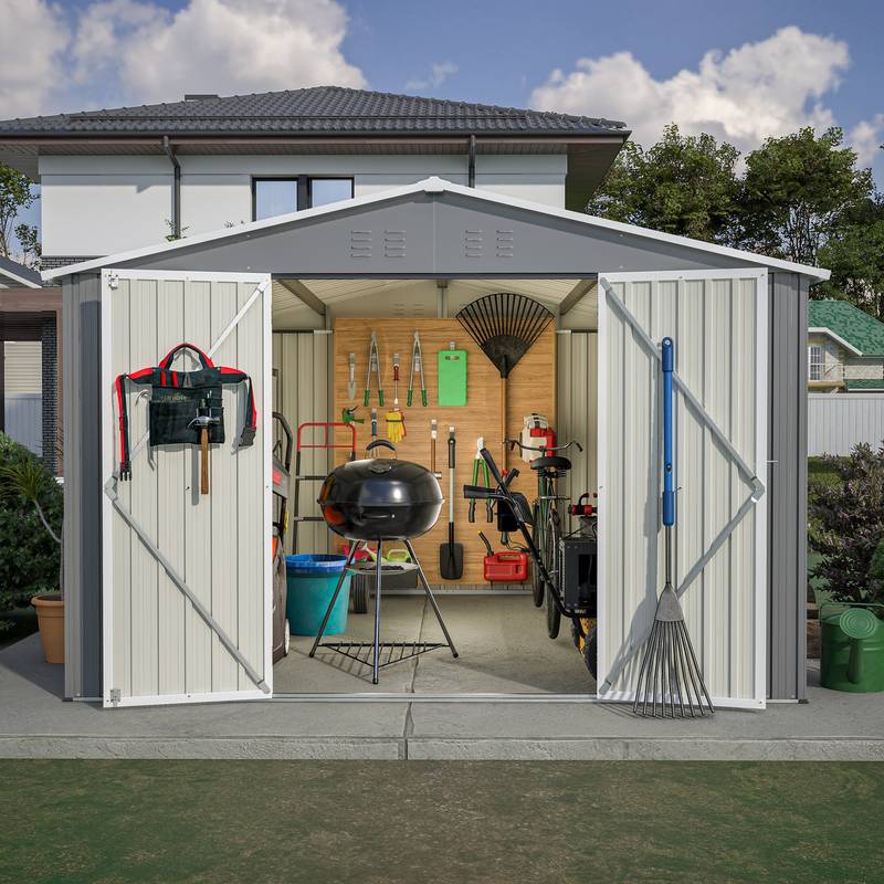 Cozy Outdoor Storage Shed - Spacious and Secure for Your Garden!