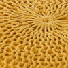 Sunny Knit Pouf