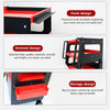 Smart Diagnostic Trolley - Black & Red