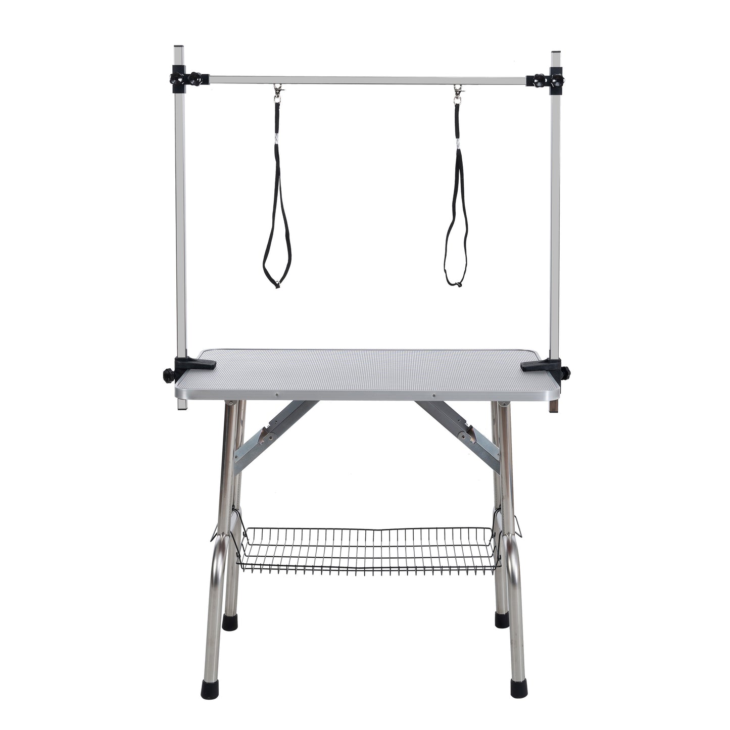 Pet Grooming Table with Adjustable Arm & Clamps