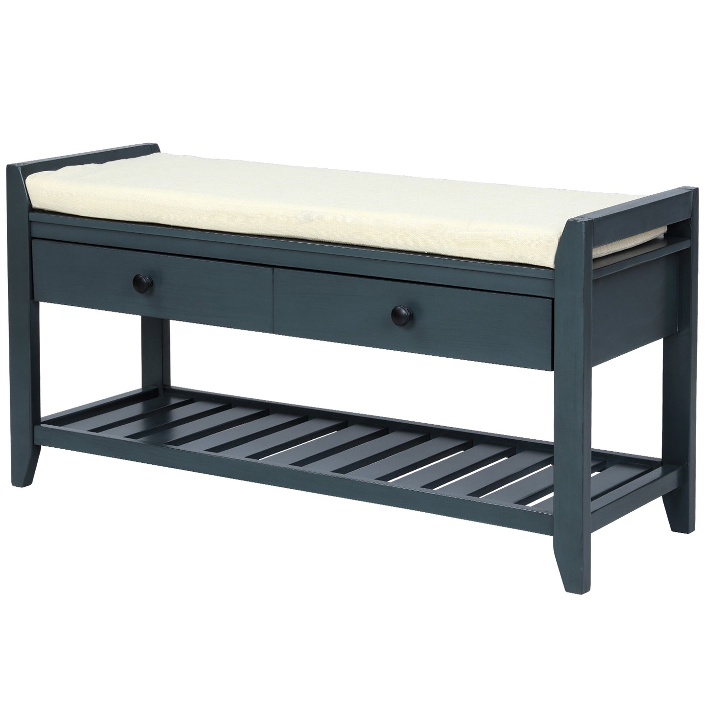 Comfort Seat Shoe Bench with Storage