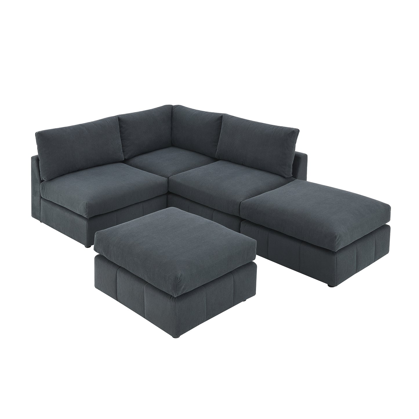 Versatile Modern Sectional Sofa Set