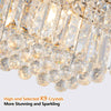 Elegant Raindrop Chandelier for Dining & Kitchen