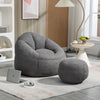 Cozy Foam Lounge Chair with Footrest