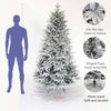 Frosted Pine Christmas Tree - Beautifully Realistic & Easy to Set Up