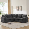 Cozy Corner L-Shaped Sofa Set