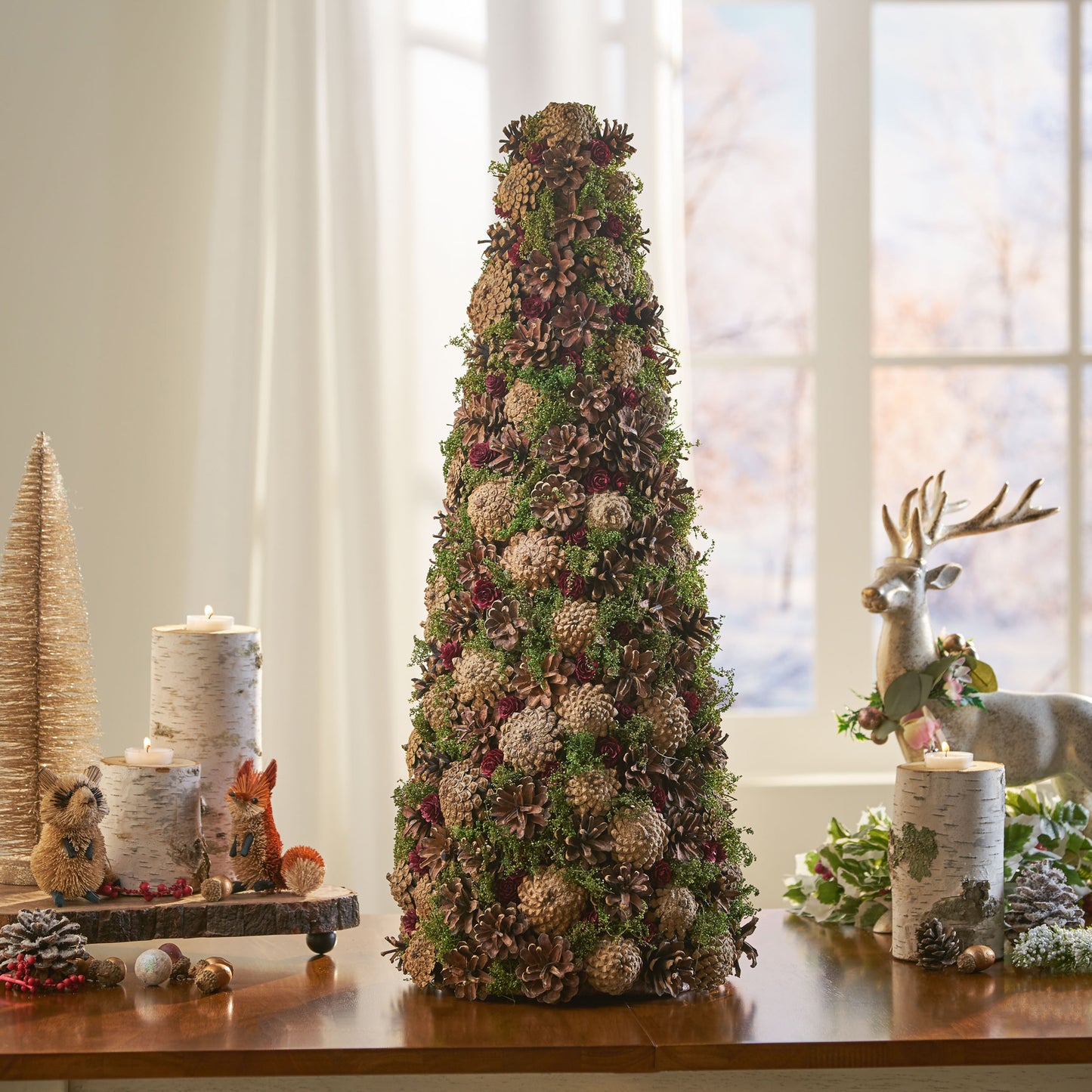 Pine Cone Tabletop Charm