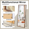 Elegant Full-Length Wooden Mirror