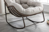 Cozy Rattan Rocking Chair