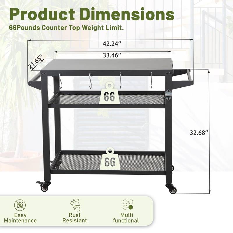 Outdoor Grill Master Cart