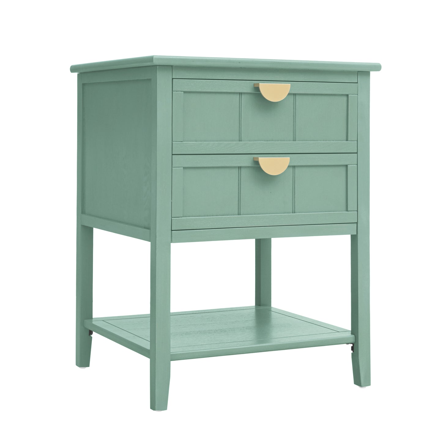 Charming Americana 2-Drawer Nightstand