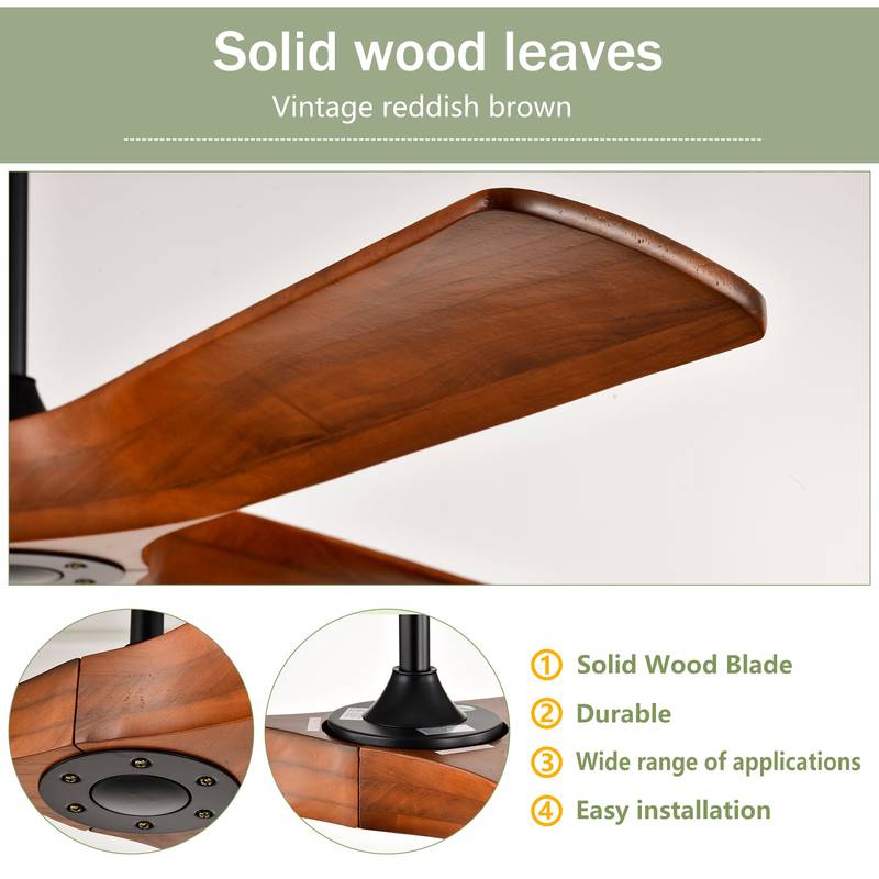 Stylish Reversible Ceiling Fan with Remote - Perfect for Any Room!