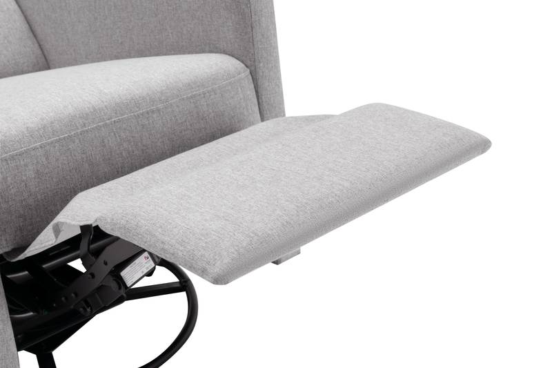 Cozy Gray Rocking Nursery Chair