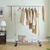 Ultimate Rolling Clothes Rack - Heavy Duty & Portable