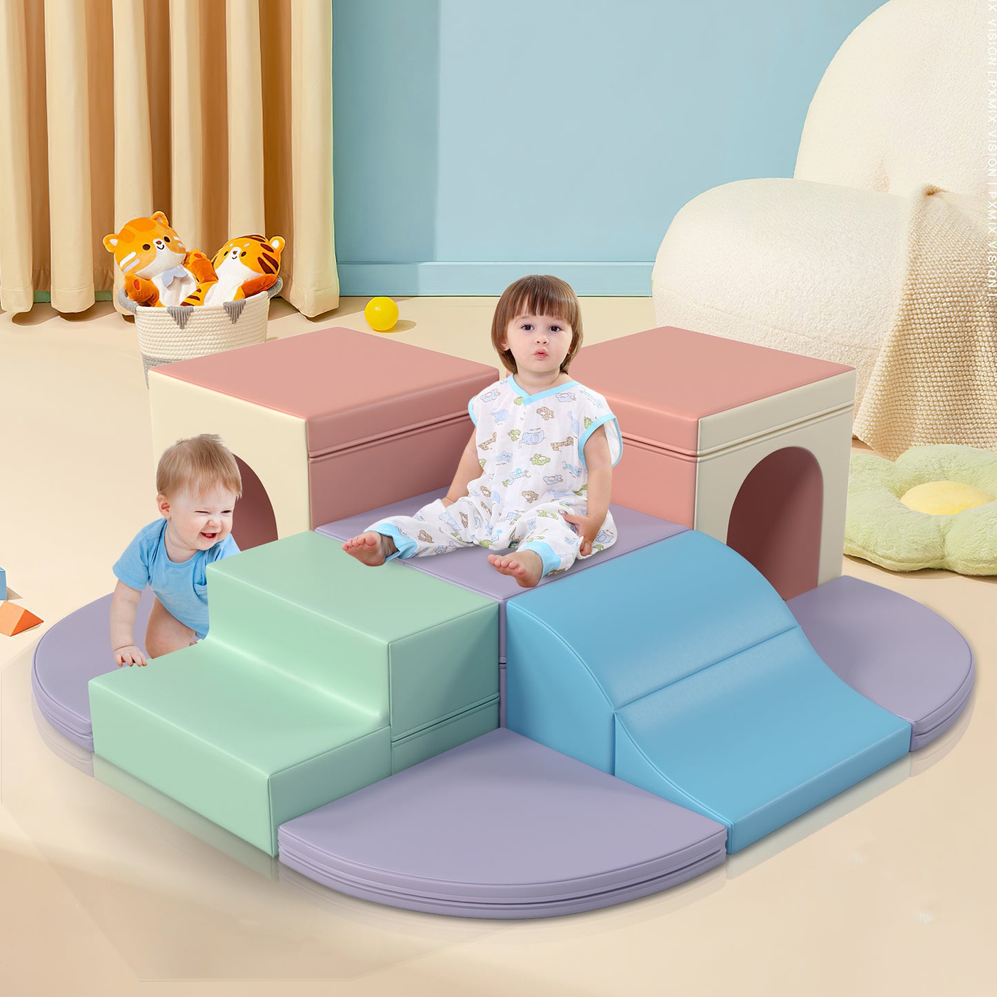 Soft Foam Adventure Blocks for Toddlers