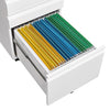 Lockable Mobile File Cabinet - Sleek Office Storage on Wheels