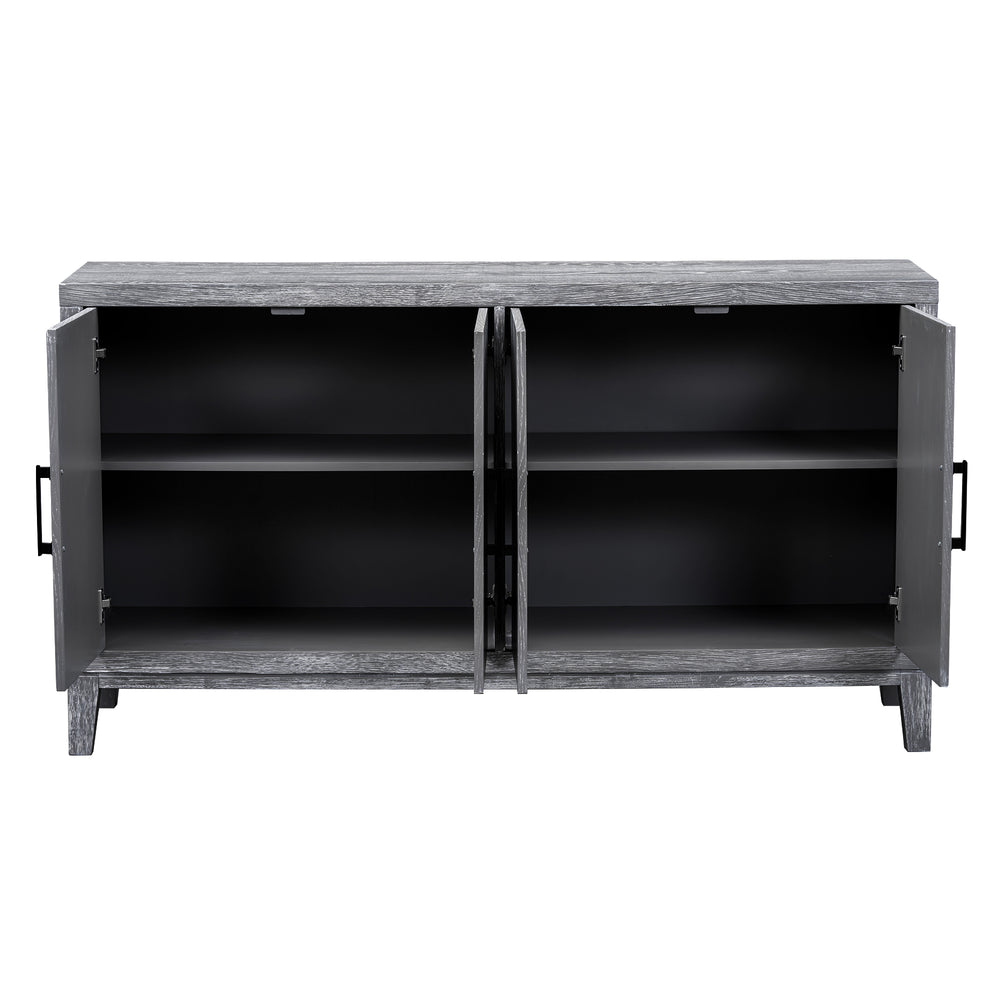 Chic Retro Sideboard with Adjustable Shelves