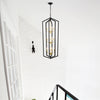 Rustic Charm Hanging Lantern Chandelier