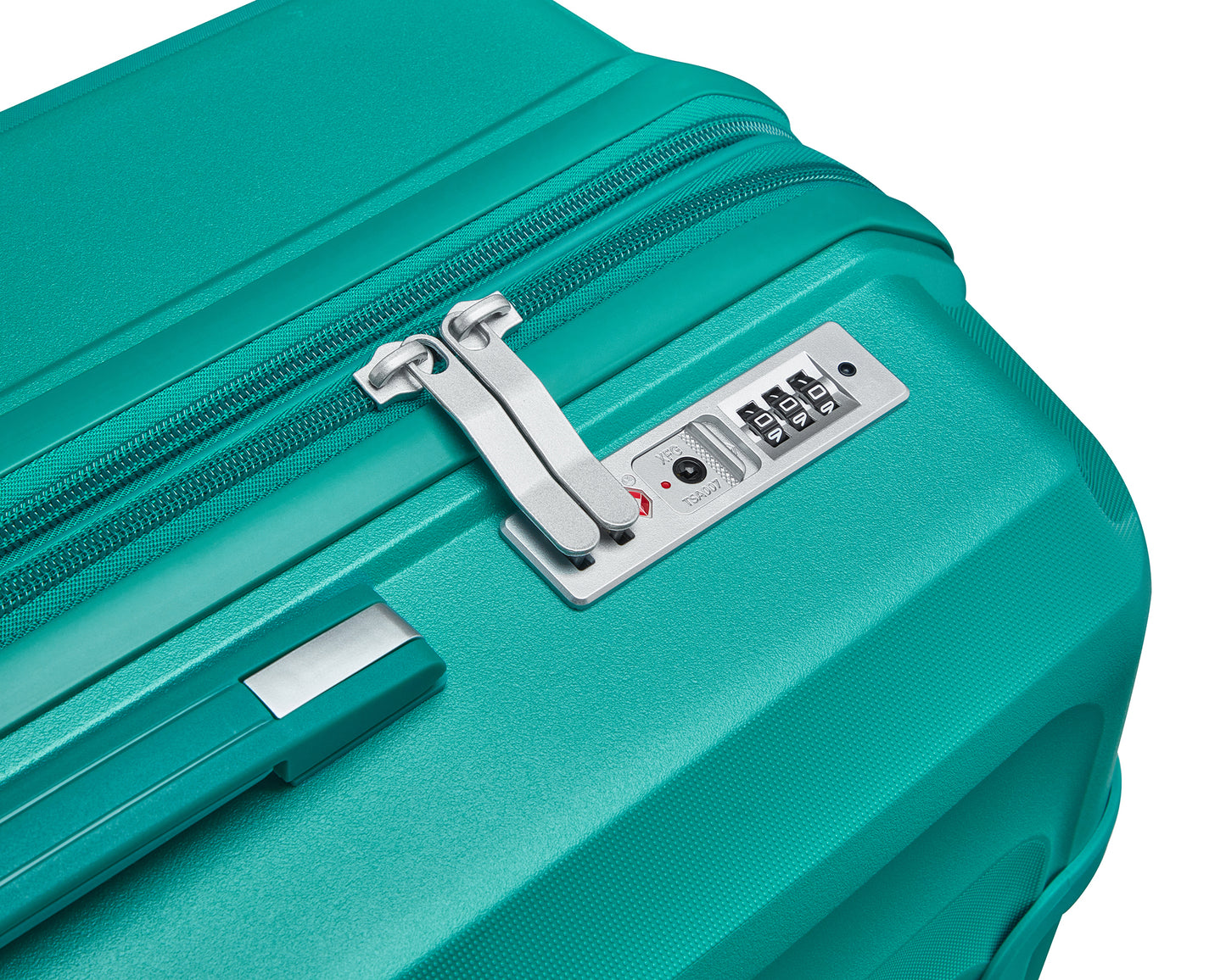 TravelMate Flex Set: Stylish Hard Shell Luggage with Spinner Wheels