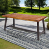 Rustic Charm Outdoor Dining Table