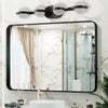 Sleek Frosted Glass Vanity Light