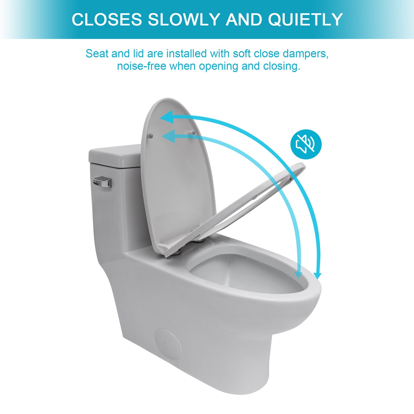 Ultimate Comfort Toilet with Soft-Close Seat