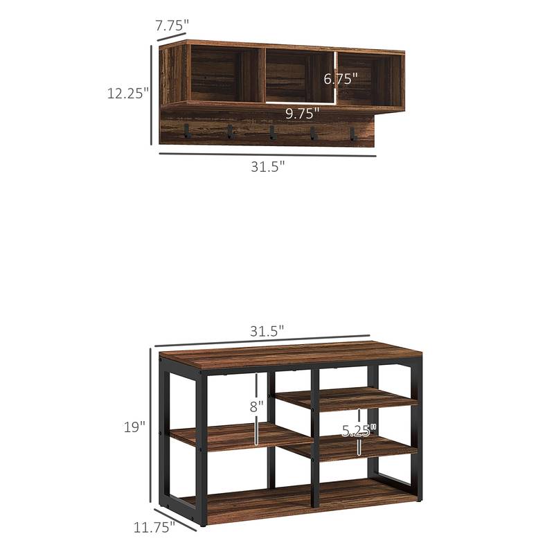 Cozy Hallway Coat & Shoe Organizer
