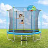 Jump & Play Trampoline with Safety Net, Hoop & Ladder