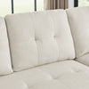 Cozy Reversible Sleeper Sofa with Storage Space