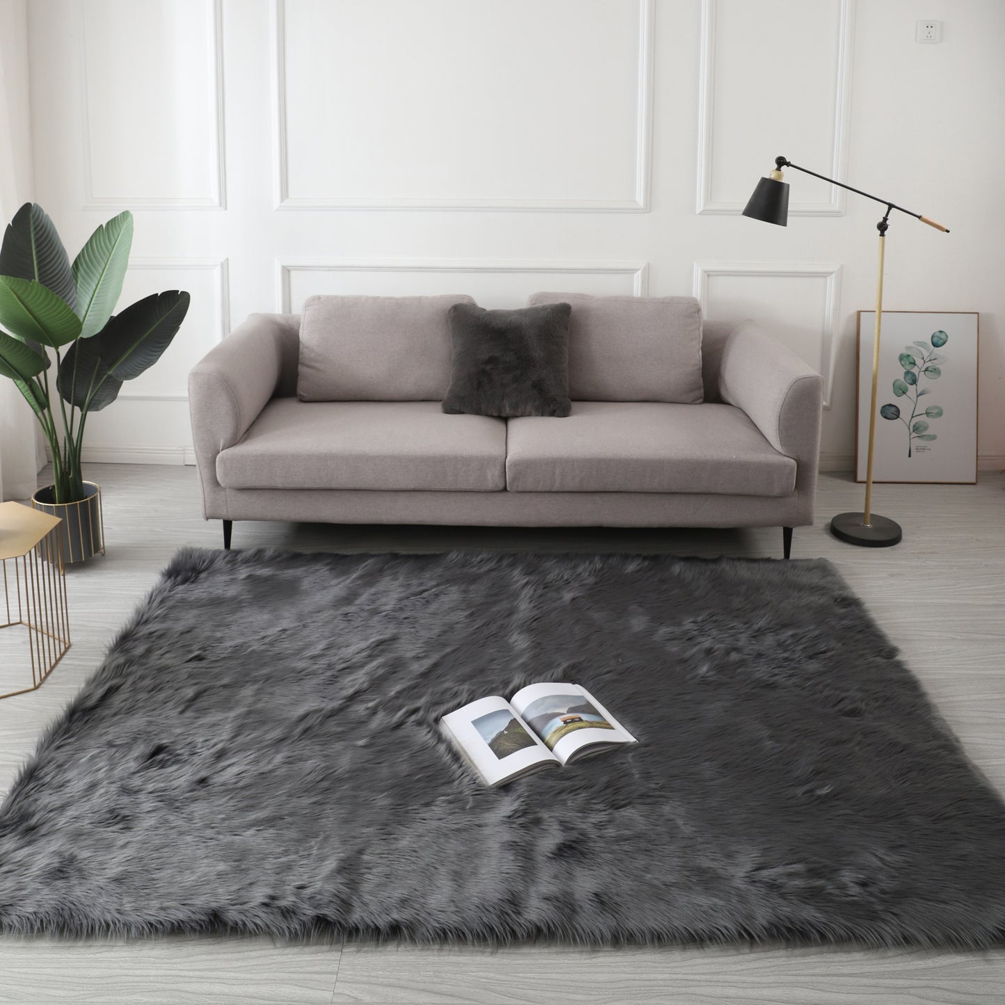 Cozy Faux Fur Rug