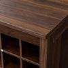 Walnut Retreat Wine Bar Cabinet