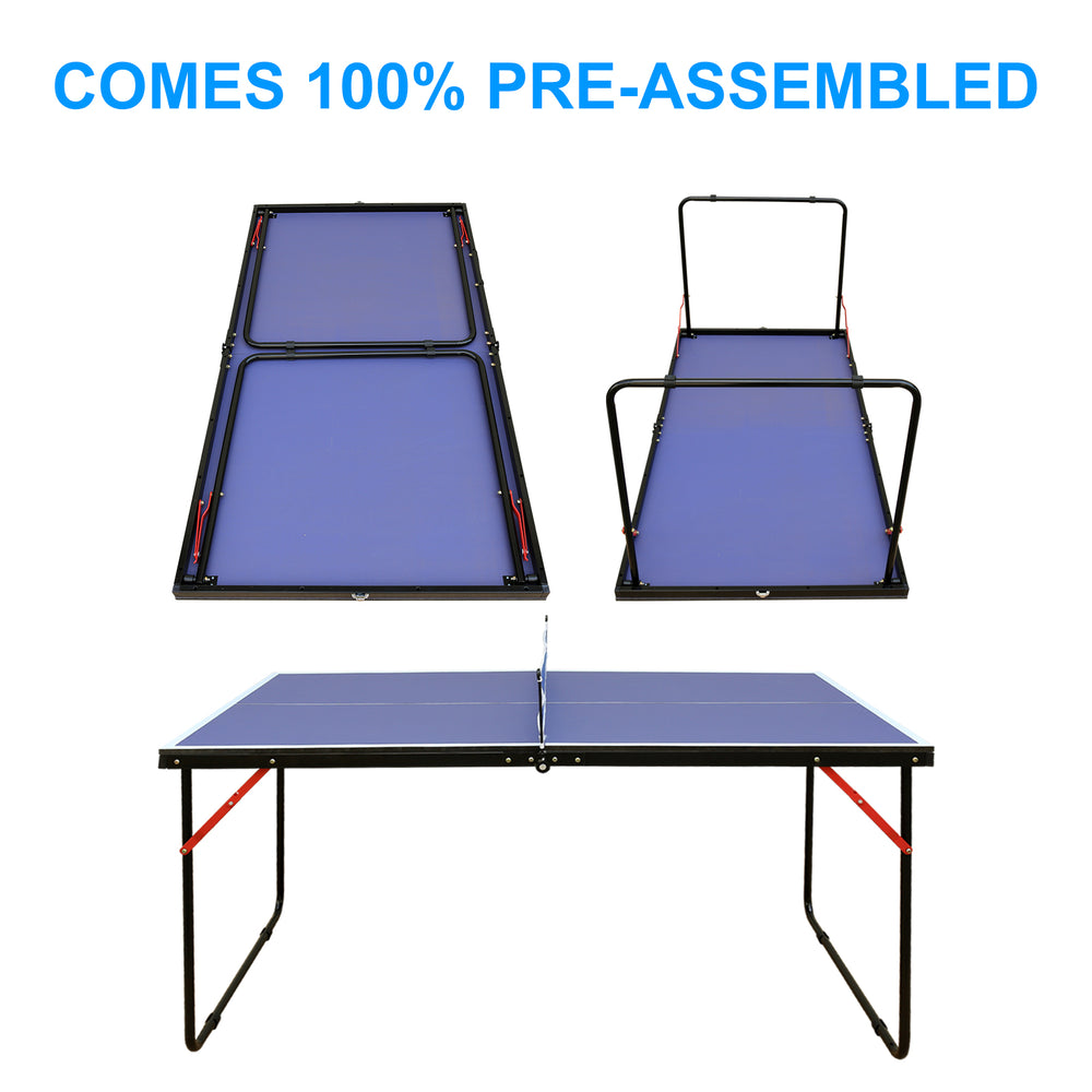 Ping Pong Pro Table Set: Foldable Fun for Anywhere!