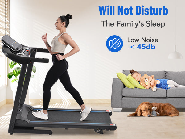 Ultimate Home Treadmill with Speakers and Adjustable Incline