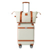 Travel Light Hardshell Luggage Set - Stylish & Secure White Suitcase