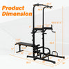 Ultimate Fitness Tower: Versatile Pull-Up & Dip Station