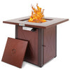 Cozy Square Propane Fire Pit Table