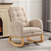 Cozy Rocking Chair with Footrest