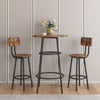 Chic Bar Set with Cozy Stools